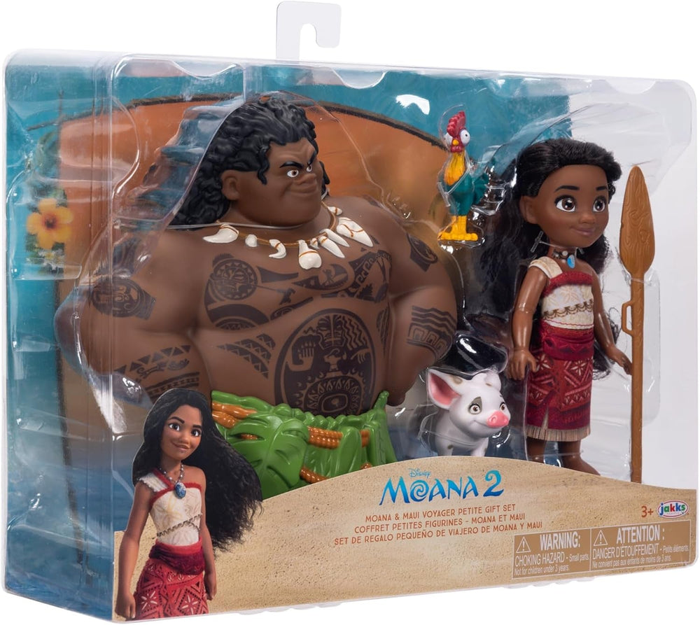 Vaiana 2 Set Regalo Vaiana & Maui 15Cm Bambole Naty Shop
