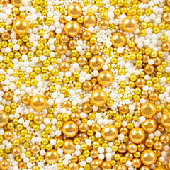 Super Streusel Gold Glimmer, confettini a tema natalizio, 180 grammi Confettini Naty Shop 180 grammi
