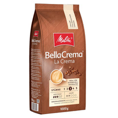 Boabe de cafea Melitta BellaCrema La Crema 1kg și boabe de cafea decofeinizate BellaCrema Decaffeinato 1kg
