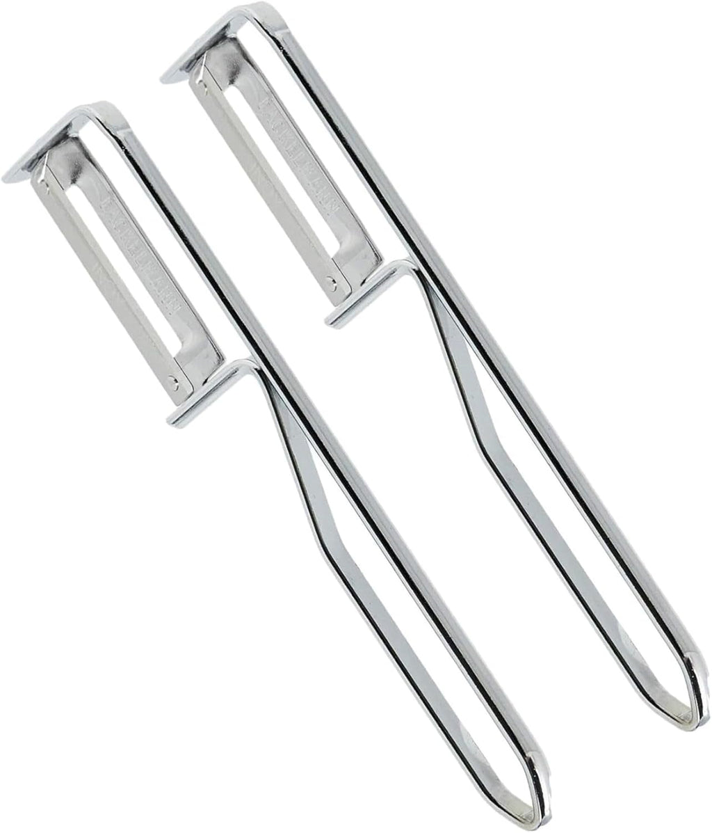Peeler universal Fackelmann, lamă din oțel inoxidabil Peeler Naty Shop Peeler economic Set 2 bucati