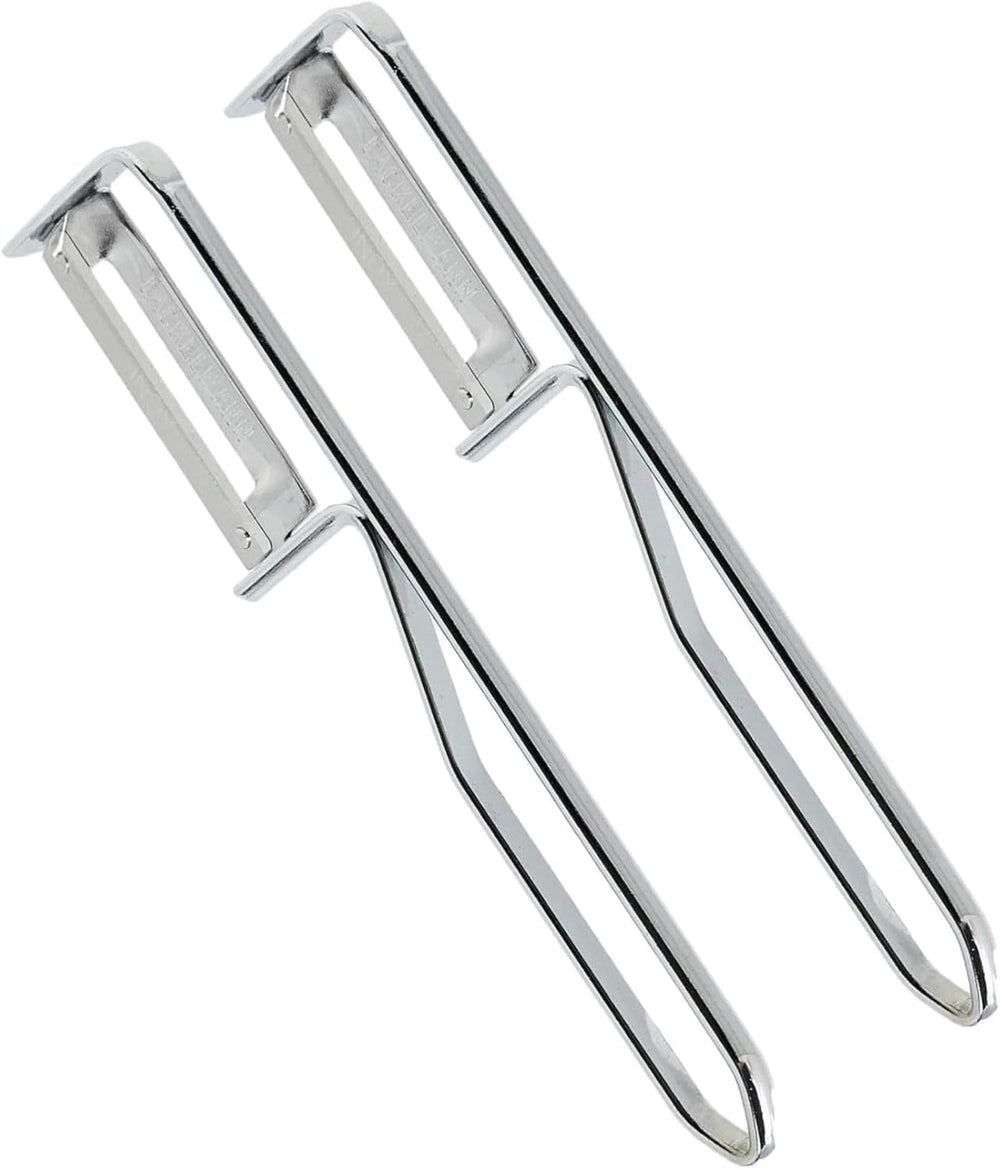 Pelapatate universale Fackelmann, lama in acciaio inox Pelapatate Naty Shop Pelapatate economico Set 2 pezzi