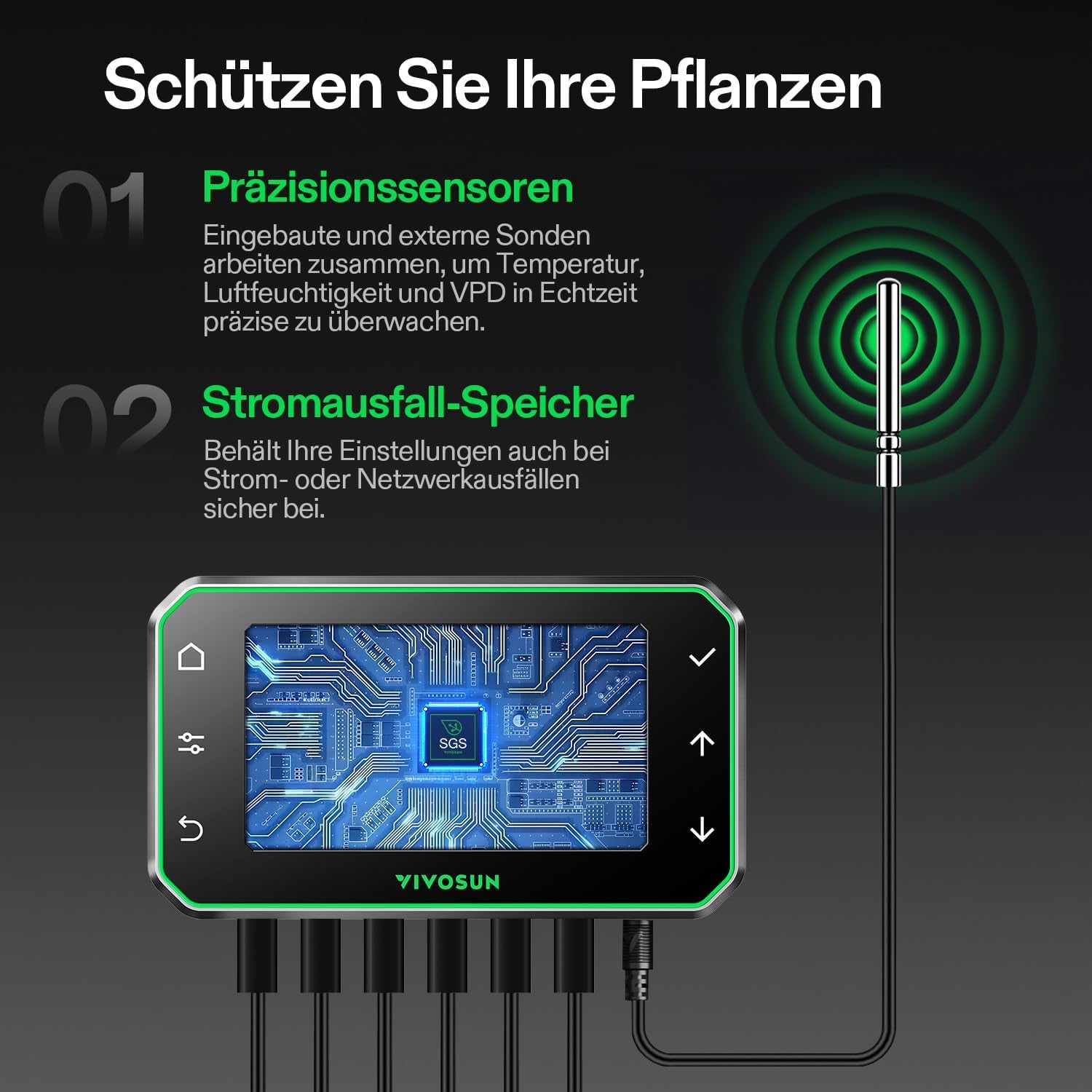 VIVOSUN Kit ventola/scarico in linea AeroZesh G4 intelligente da 100 mm con GrowHub E42A+, controller di temperatura e umidità, telecomando WiFi/app, filtro a carbone attivo e tubo per tende da coltivazione e coltura idroponica