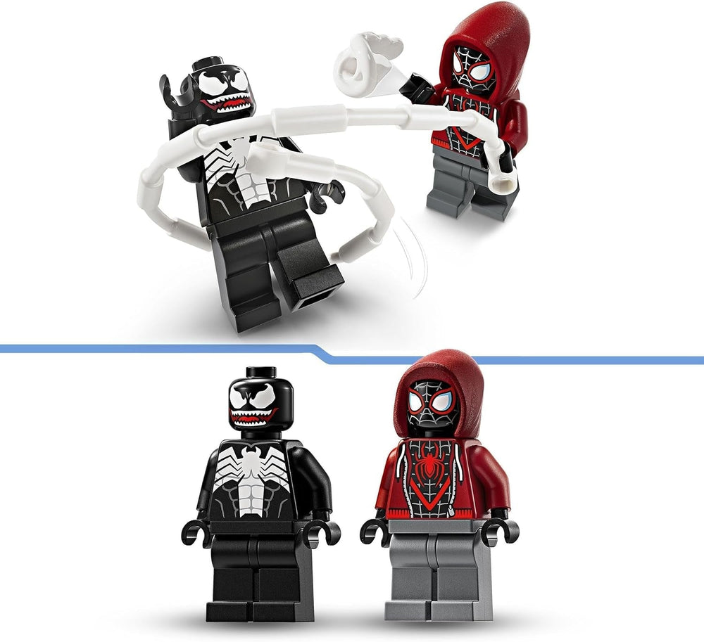 LEGO Marvel Venom Mech vs. Personaggi d'azione mobili per bambini Miles Morales Set di Spider-Man con mini personaggi di supereroi duello Regalo giocattolo per ragazzi e ragazze di 6 anni 76276 Set da costruzione Acquista dal negozio LEGO