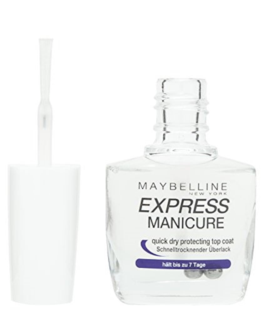 Maybelline New York Nail Care Express Manicure Smalto per unghie ad asciugatura rapida trasparente