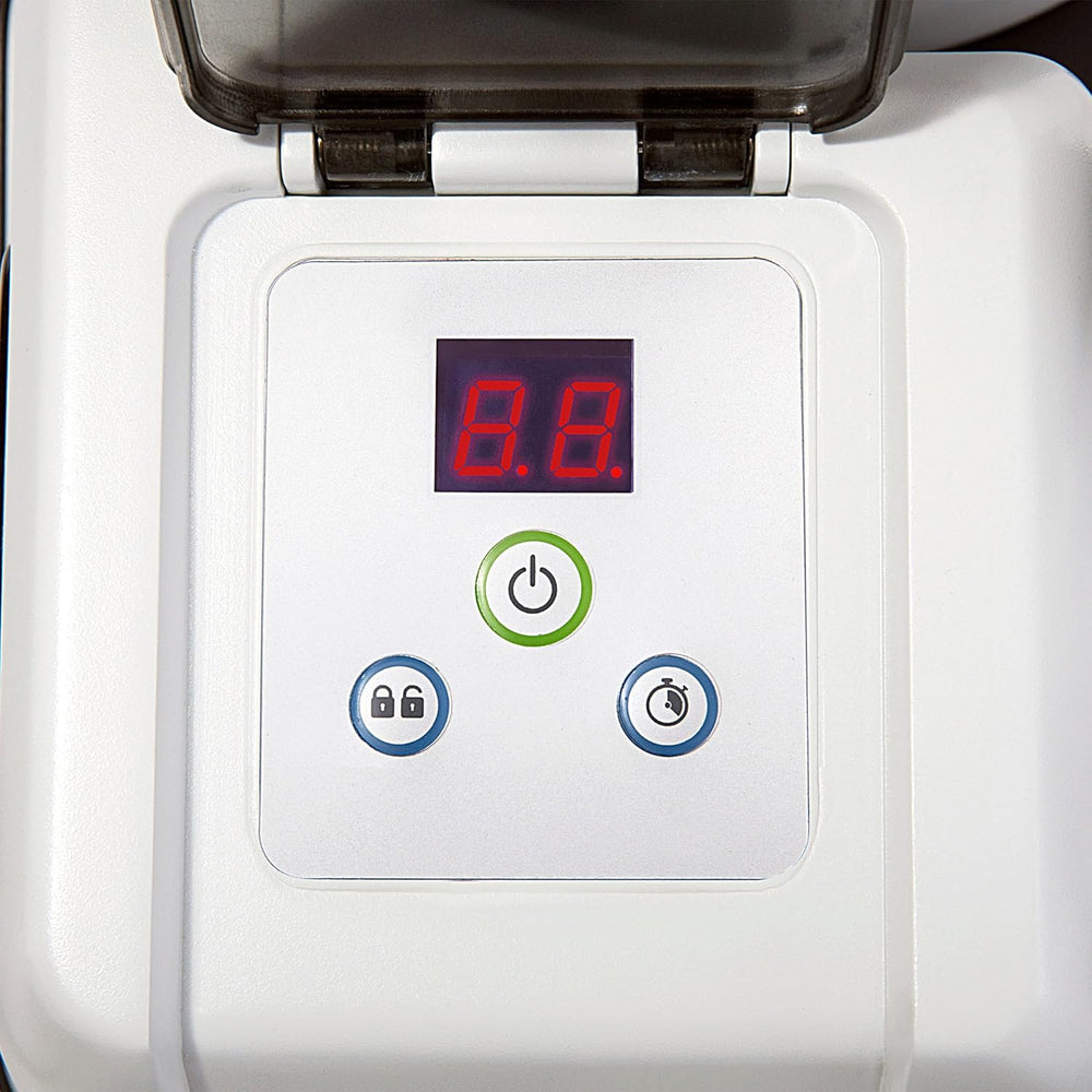 Pompa filtro a sabbia Intex 26642 Krystal Clear con RCD, portata acqua 3500 l/h, portata sistema 2000 l/h, plastica, bianco