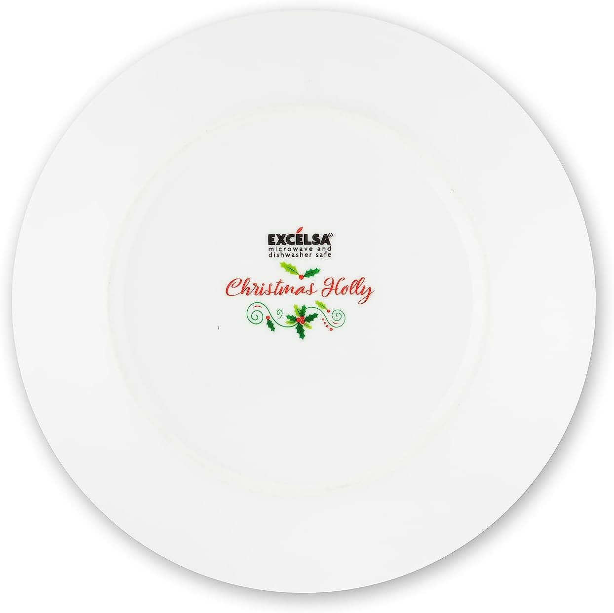 Excelsa SERV.TAV.18 PZ CHRISTMAS HOLLY Weiß