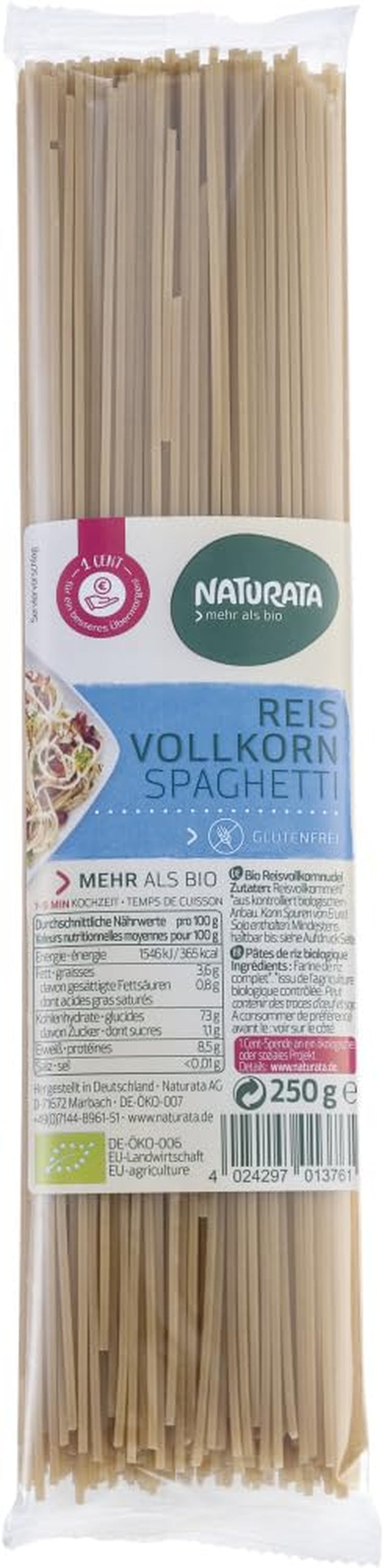 Penne organice, orez integral (1 x 250g)