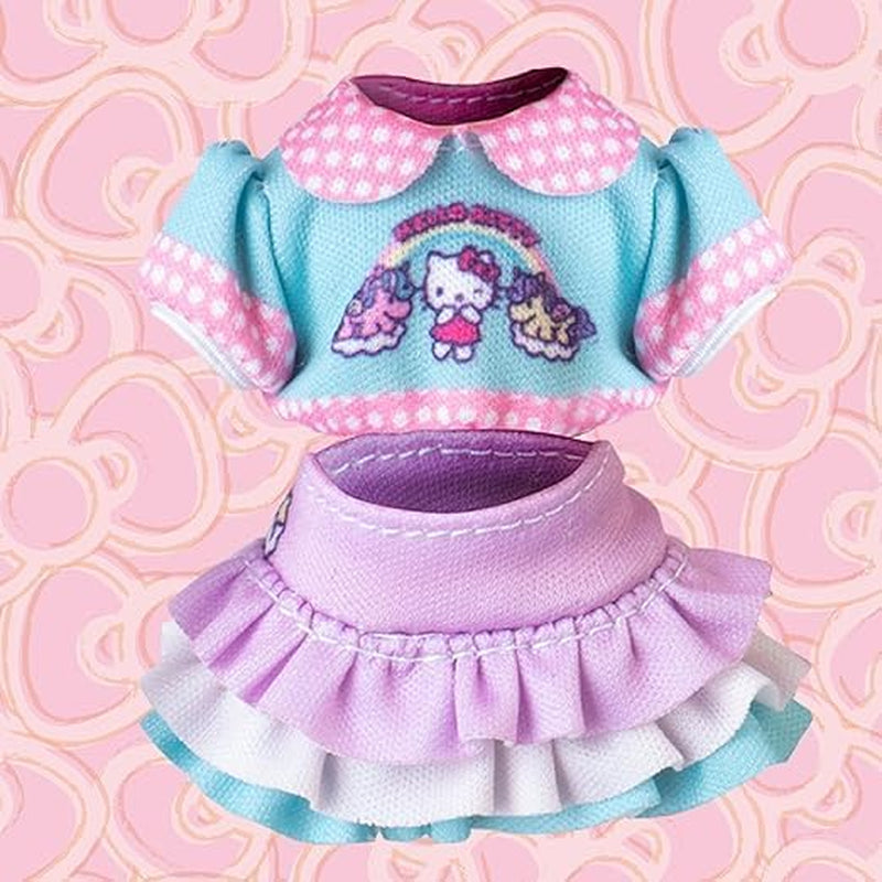 4SF -  Manga Fashion Unicorns, Japanische Fashion Puppe, Figur von 19,5 cm mit 15 Gelenkpunkten, Inklusive Ra-Ra-Rock, Beinstulpen und Haarband mit Ohren, Famosa (HKTF2000)