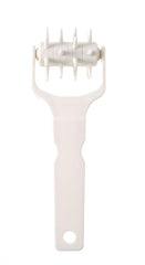 HENDI Stiproller, Stippwalzse, Teigigel, Teig Gitterschneider, für saftige Kuchen- und Gebäckböden sowie Pizzateig, 77x210mm, Polipropilene