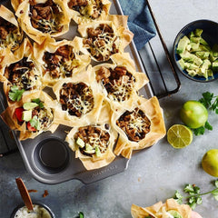 Kitchenaid Teglie per muffin in acciaio alluminato Teglia antiaderente Utilizzabile in forno Lavabile in lavastoviglie Grigio Naty Shop Teglie e vassoi da forno