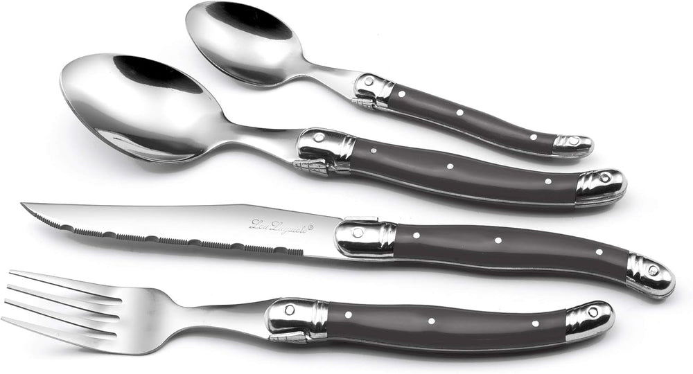 LOU LAGUIOLE TRADITION Set posate bistecca 24 pezzi Kitchen Naty Shop