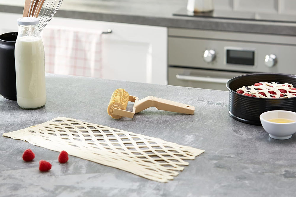 Silikomart | Tortendekoration in policarbonato, colore beige, dimensioni 115 x 40 x 165 mm