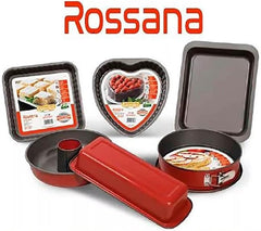 Rossana, Stampo budino con cono 23 cm, rivestimento antiaderente, colore rosso/grigio, Stampi e teglie in acciaio inox Naty Shop