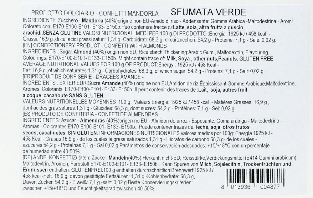 Mandorle classiche con cipolle verdi, 1 pezzo