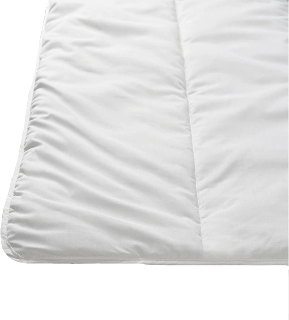 Biancheria da letto italiana Prestige Piumino estivo in microfibra, bianco, matrimoniale, 100% Naty Shop Piumini e trapunte