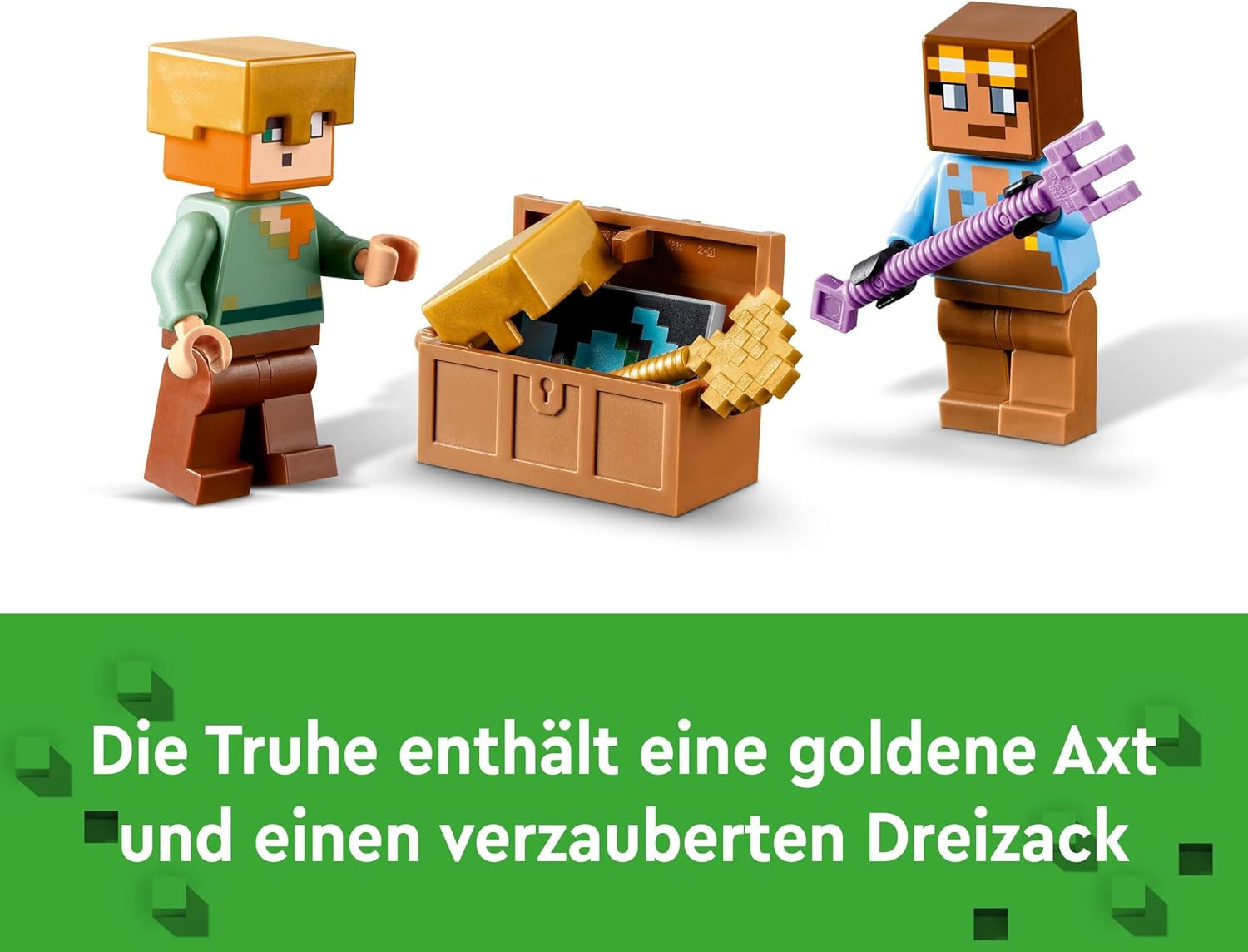 LEGO Minecraft L'Armeria Playset con personaggi degli eroi, armi giocattolo e personaggio di Alex, giocattolo d'azione per ragazzi e ragazze, regalo per giocatori e bambini di 7 anni 21252 Set da costruzione Besuche den LEGO-Store