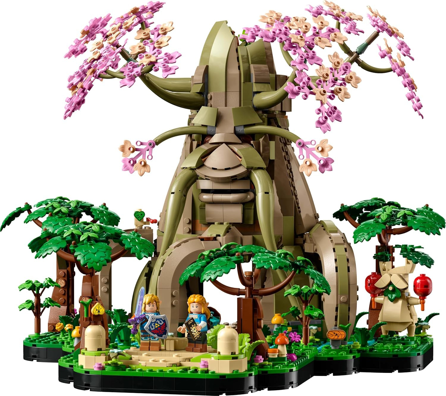 LEGO The Legend of Zelda Deku Tree 2-in-1 - pezzo da collezione con le minifigure della Principessa Zelda e 3 Link - set da costruzione per adulti e idea regalo per gli appassionati di videogiochi - 77092 Set da costruzione Besuche den LEGO-Store