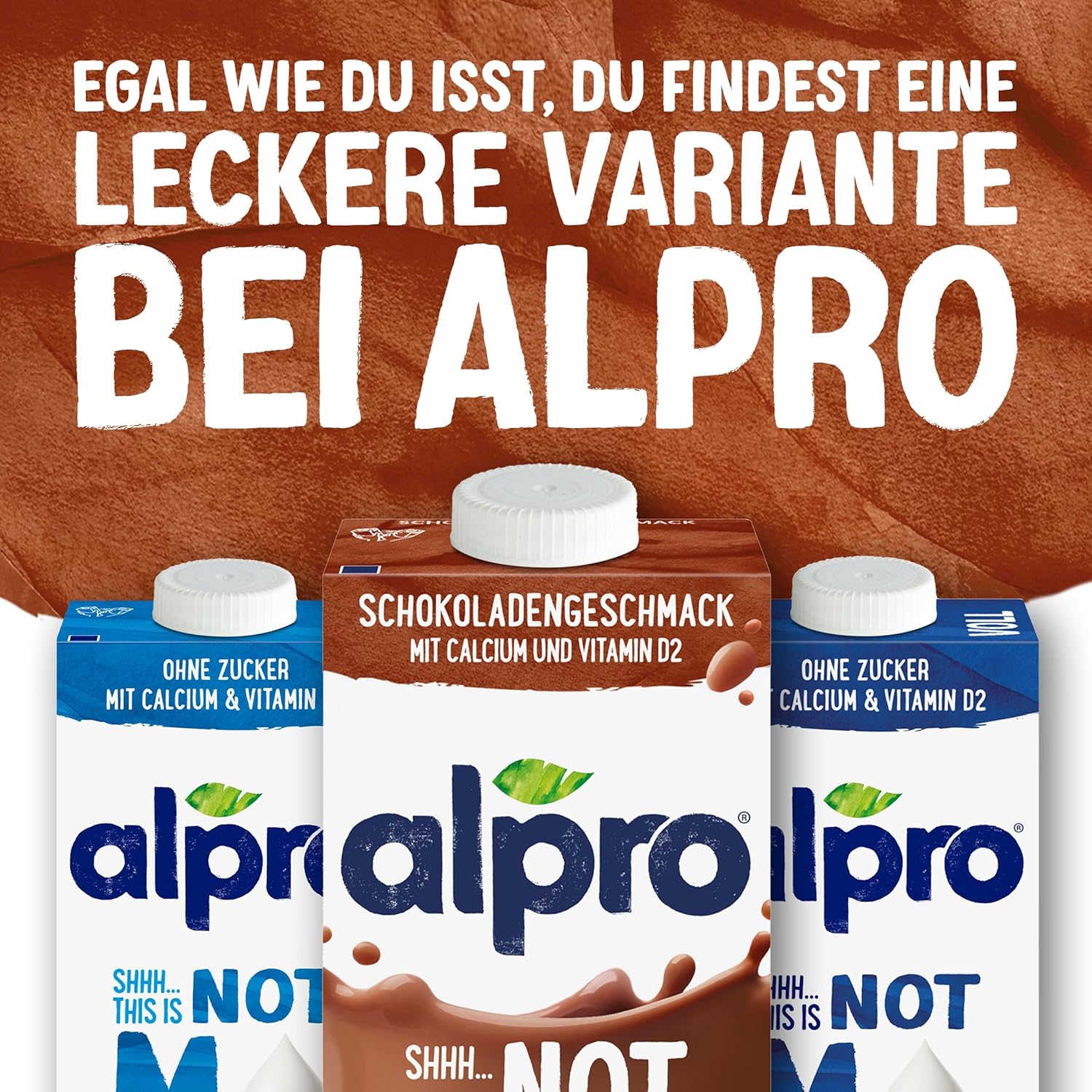 Alpro Bevanda di soia alla vaniglia - Vegana, senza lattosio, con vitamine