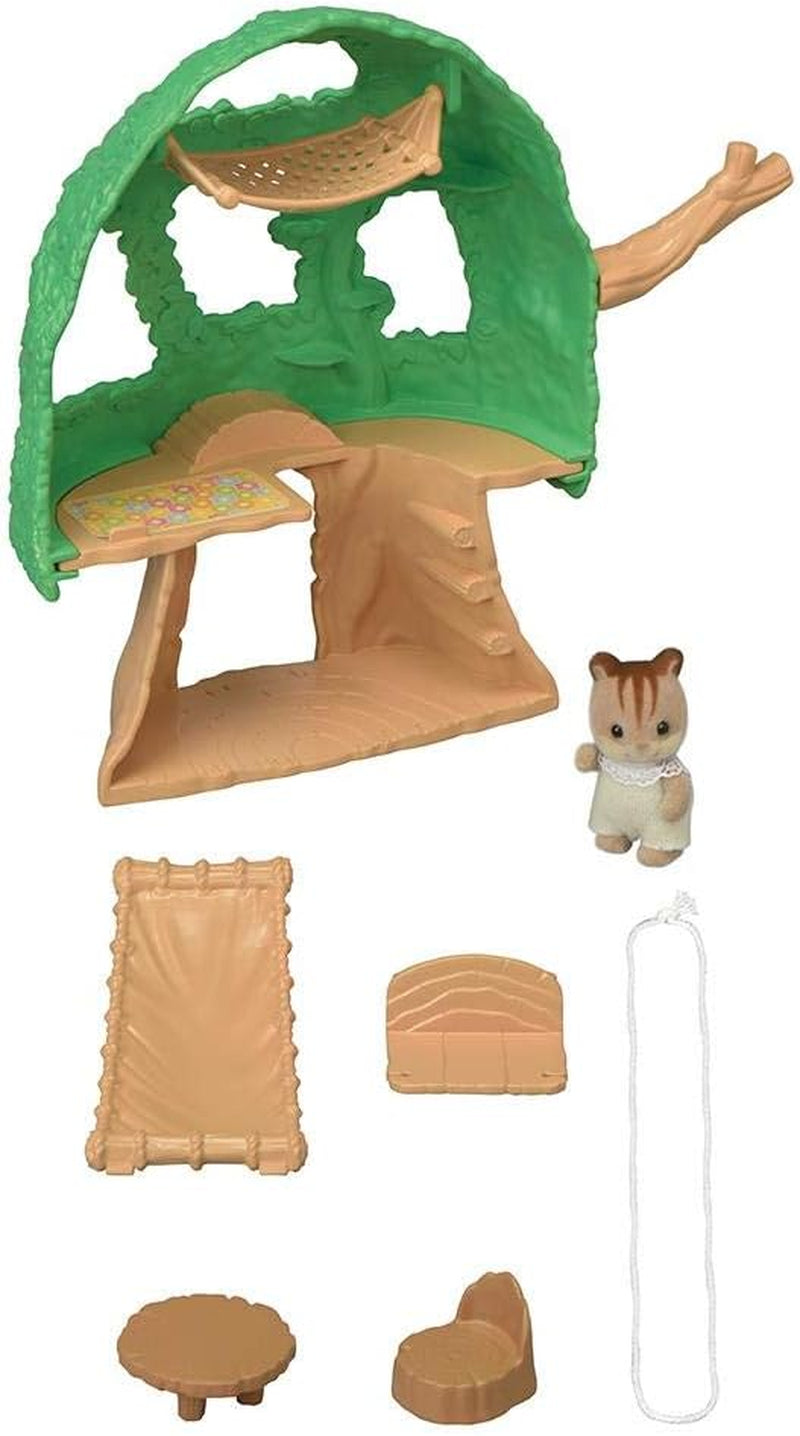 Sylvanian Families 5318 Baby Adventure Tree House - Casa delle bambole Playset Case delle bambole Naty Shop