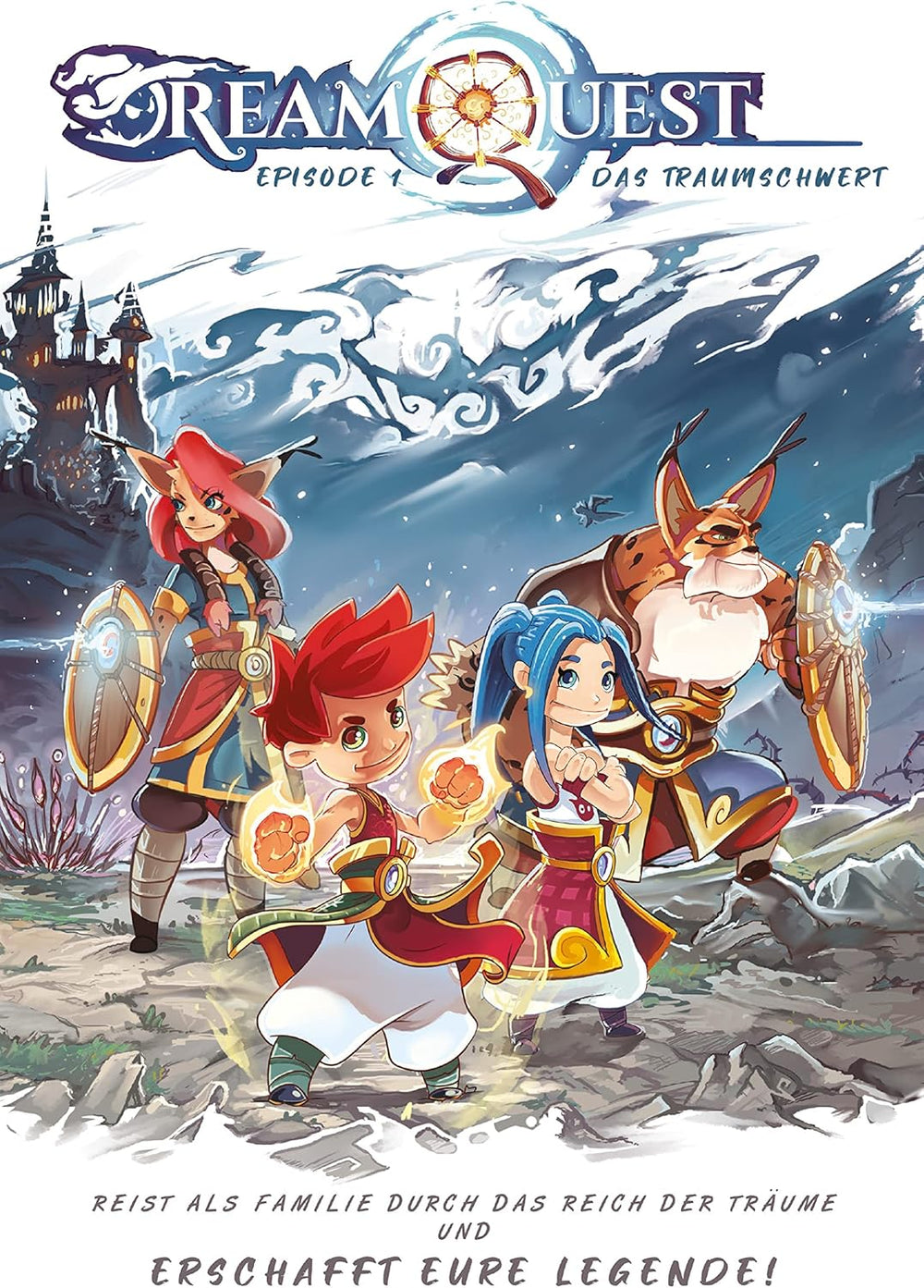 Space Cow, DreamQuest, Gioco per bambini, Storie, 2 giocatori, Età 6+, 30 Minuti, Tedesco