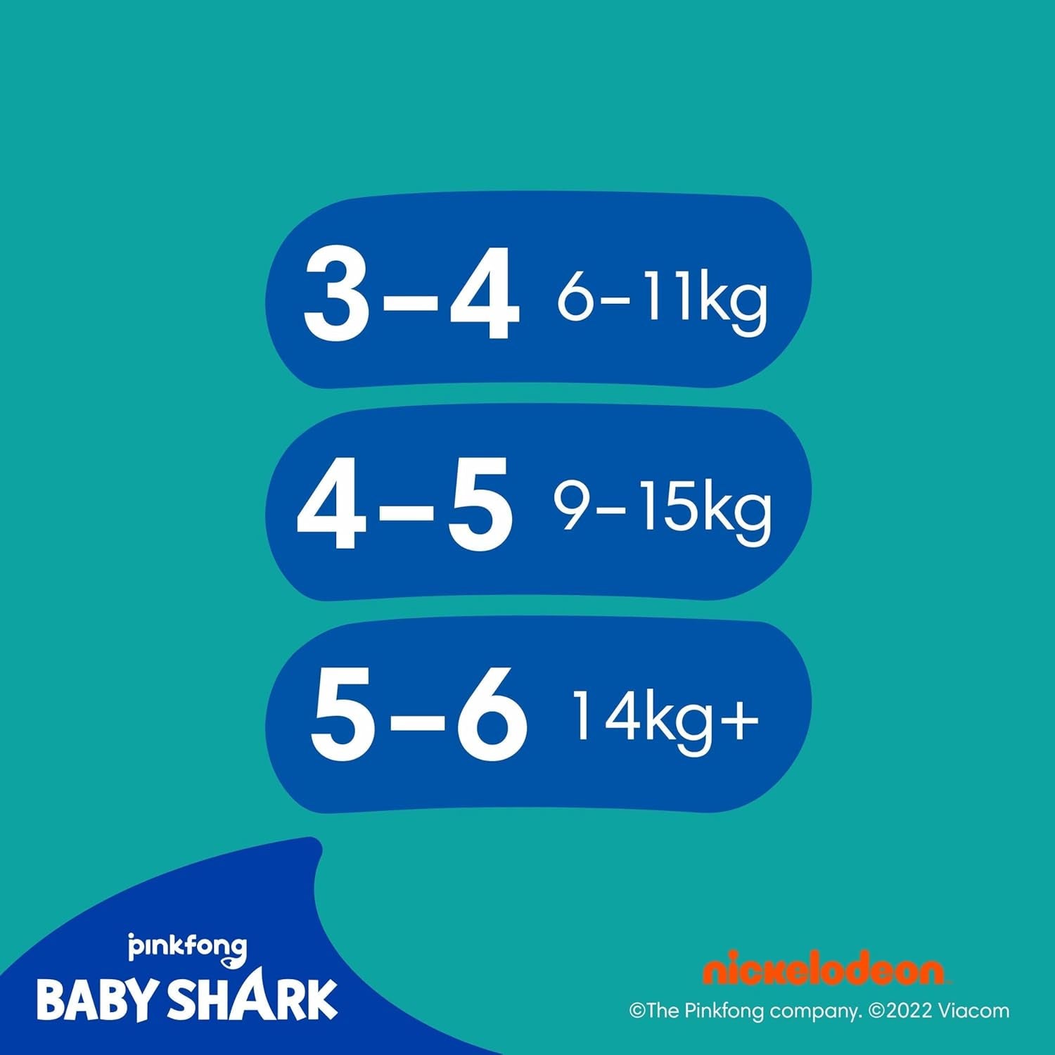 Pampers Taglia 5-6 Splashers Baby Shark Confezione da 10 pannolini da bagno usa e getta in edizione limitata per una protezione sicura dell'acqua