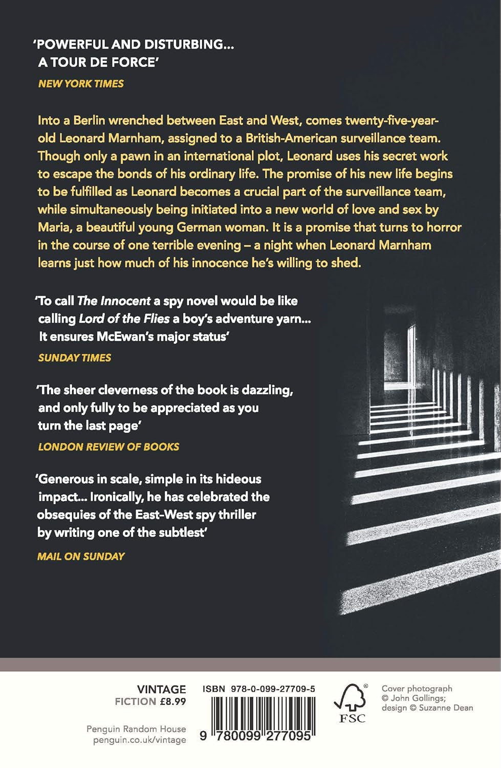 The Innocent: un romanzo sorprendentemente preveggente dell'autore bestseller di Lessons del Sunday Times