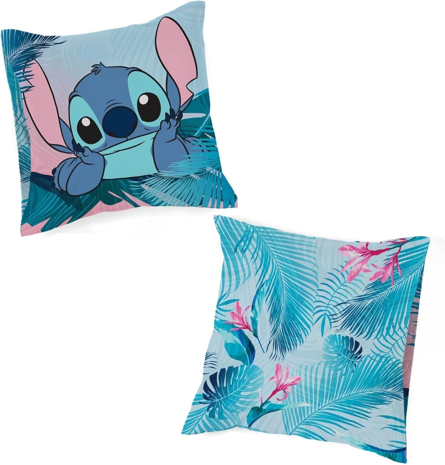 Set de lenjerie de pat pentru copii Lilo And Stitch Floral Lenjerie de pat - copii Naty Shop