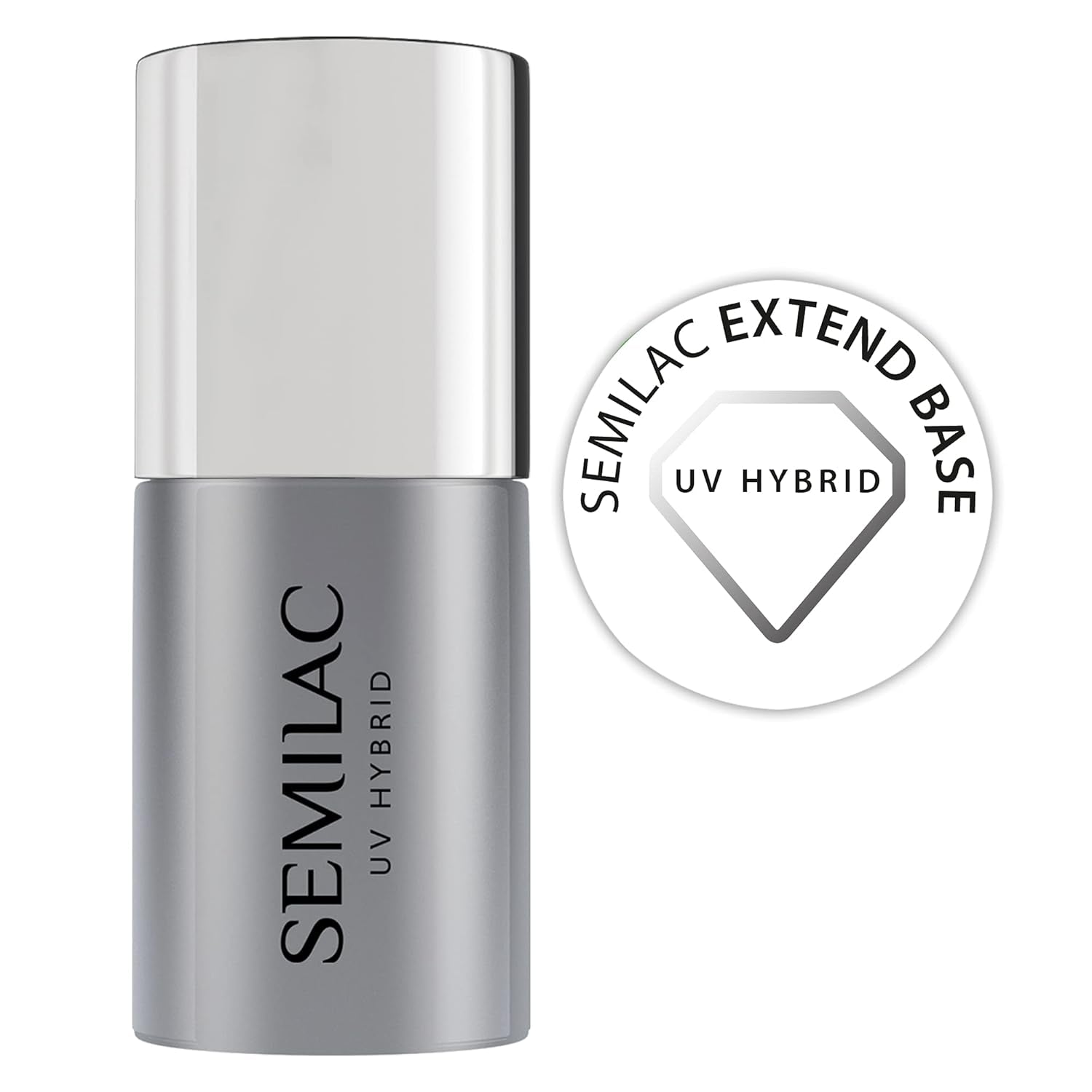 Base smalto UV Semilac Pure & Clean 7ml – Base ibrida autolivellante per unghie sensibili