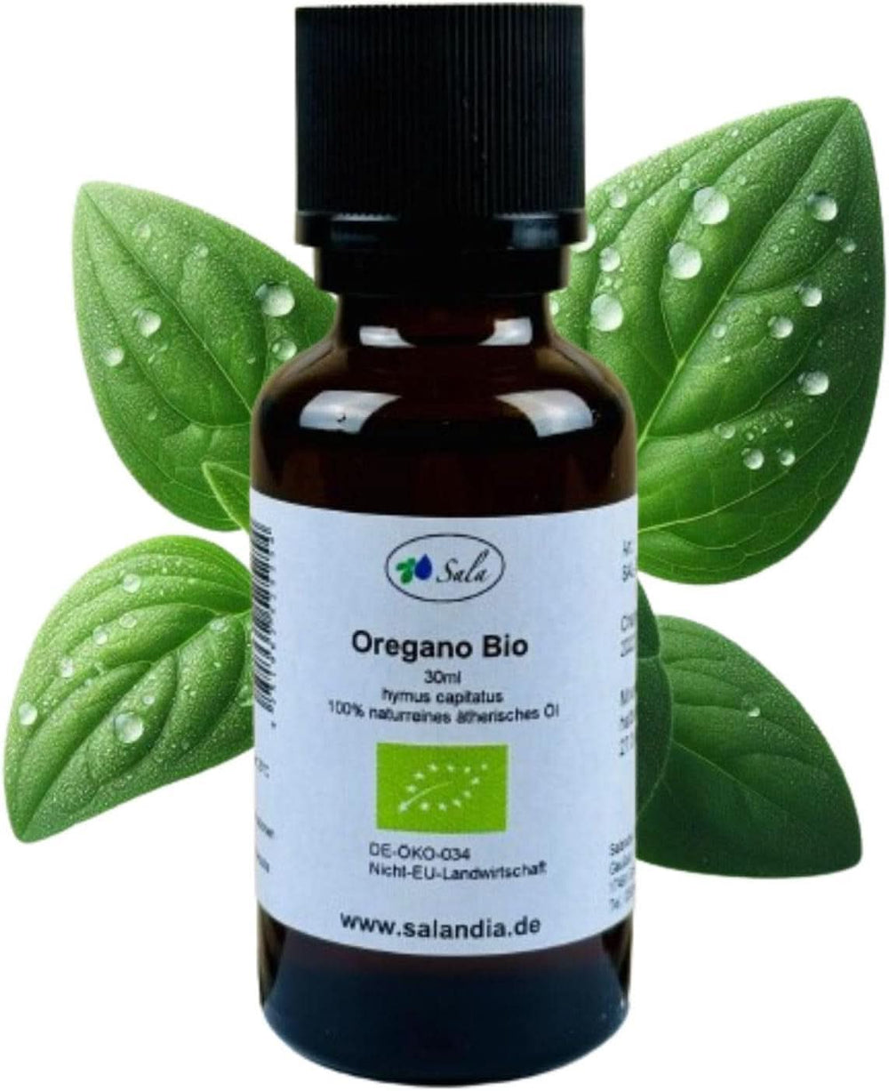 Olio Di Origano Aroma Olio Essenziale Di Origano BIO - Per il consumo - 100% naturale 30 ml Arome Naty Shop