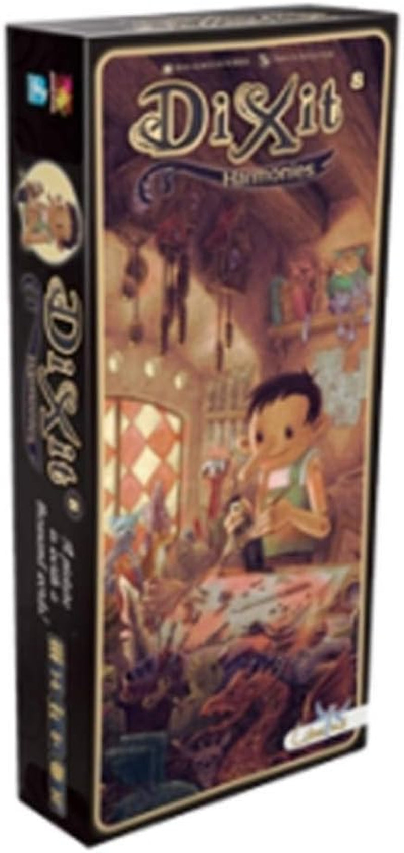 Asmodee, Dixit, Versione tedesca, Gioco base, Un'immagine vale più di mille parole, Gioco creativo per famiglie per 3-8 giocatori dagli 8 anni in su, Gioco dell'anno 2010 con 30 minuti di riproduzione
