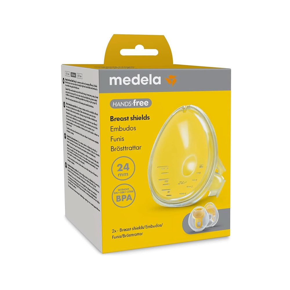 Medela Proteggi seno Hands-Free, accessori per tiralatte Accessori per Alimentazione e Allattamento Bebe Naty Shop 24 Mm
