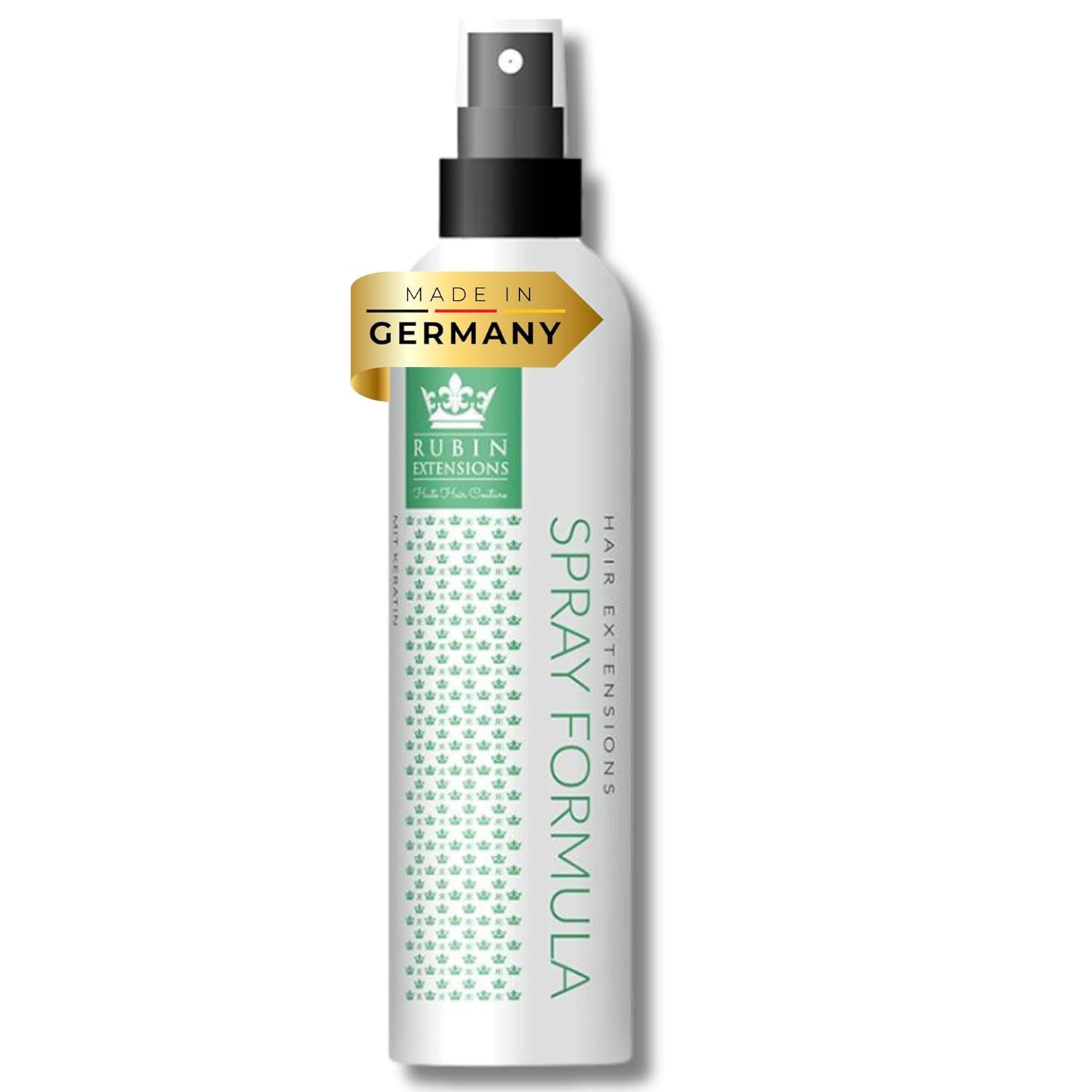 Spray cu 2 faze pentru îngrijirea extensiilor de păr uman | keratină, colagen și B5 extrem de concentrate | protecție și strălucire pentru extensiile de bandă din păr uman | ideal pentru extensii de păr uman și împletituri din păr uman | 2-pack Produse pentru descurcarea părului Naty Shop 200 Ml (1 pachet)