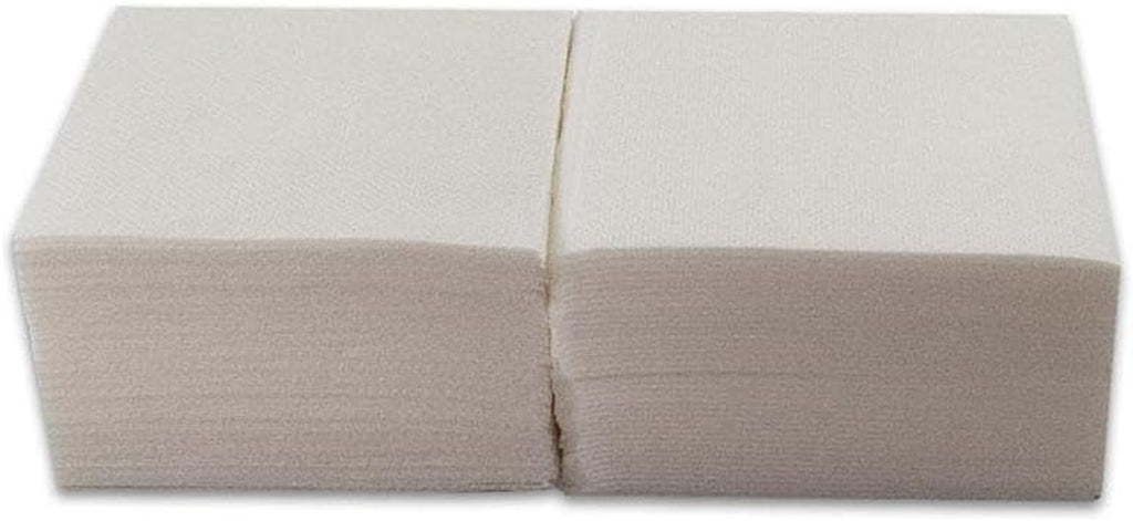 , Șervețel de cocktail din hârtie, 1/4-fold, dantelă, 150 șervețele, alb