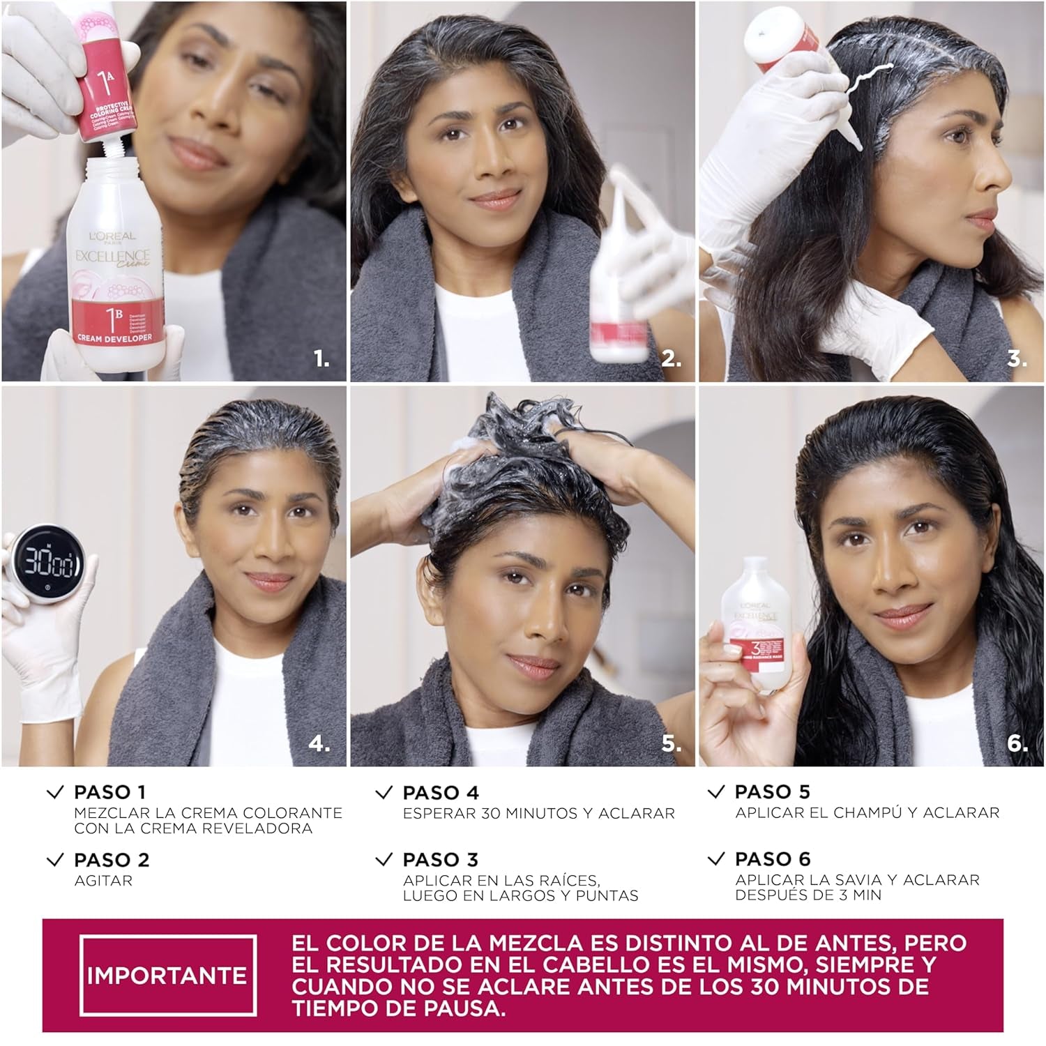 L'Oreal Excellence Creme N.1 Vopsea pentru par Naty Shop