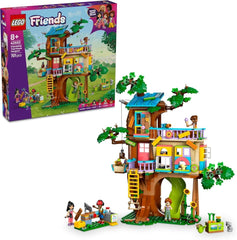 LEGO Friends Set da costruzione e gioco con casa sull'albero per giochi di ruolo, casa giocattolo per bambine di 8 anni, set con 4 minifigure di personaggi e 2 animali, idea regalo per bambini 42652 Set da costruzione Besuche den LEGO-Store Titolo predefinito