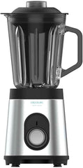 Cecotec Miscelatore Glas Power Schwarz Titan 1000 INOX. 1000 W, Edelstahlgehäuse, 6-Blatt-Blatt Mit Schwarzer Titanbeschichtung, 1.5-L-Glaskrug, 5 Geschwindigkeiten [Energieeffizienzklasse a +] Cucina Naty Shop
