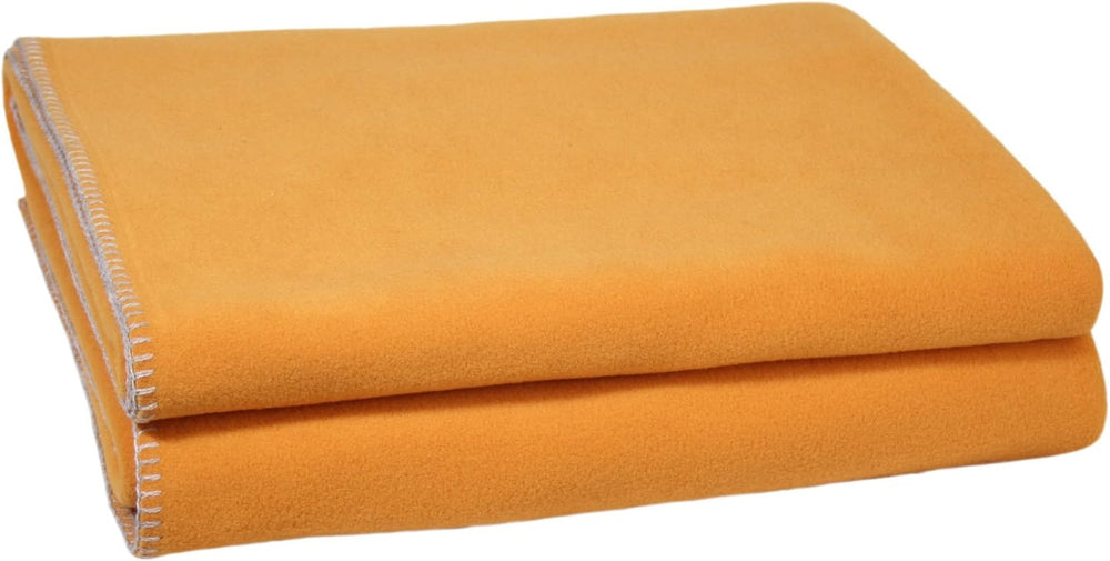 Coperta Zoeppritz colore: Rosso, Realizzata in 65% Poliestere, 35% Viscosa, Misura: 160X200 Cm, 103291-235-160X200 Zoeppritz Letti e Coperte dal 1828 170 Zafferano 160X200 Cm