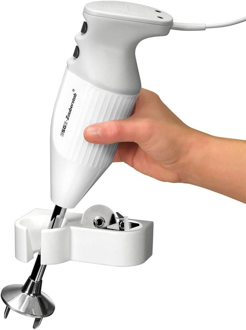 Esge-Zauberstab M 122 S, Stabmixer Weiß, Mit Zubehör, Bis 14.000 U/Min, 90310 Bucatarie Naty Shop