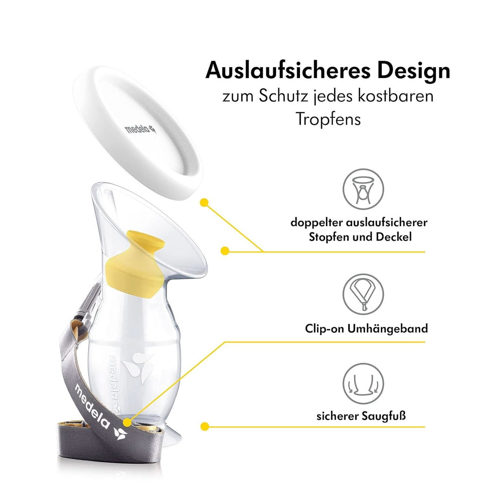 Medela Raccoglitore per latte materno in silicone Accessori per Alimentazione e Allattamento Bebe Naty Shop