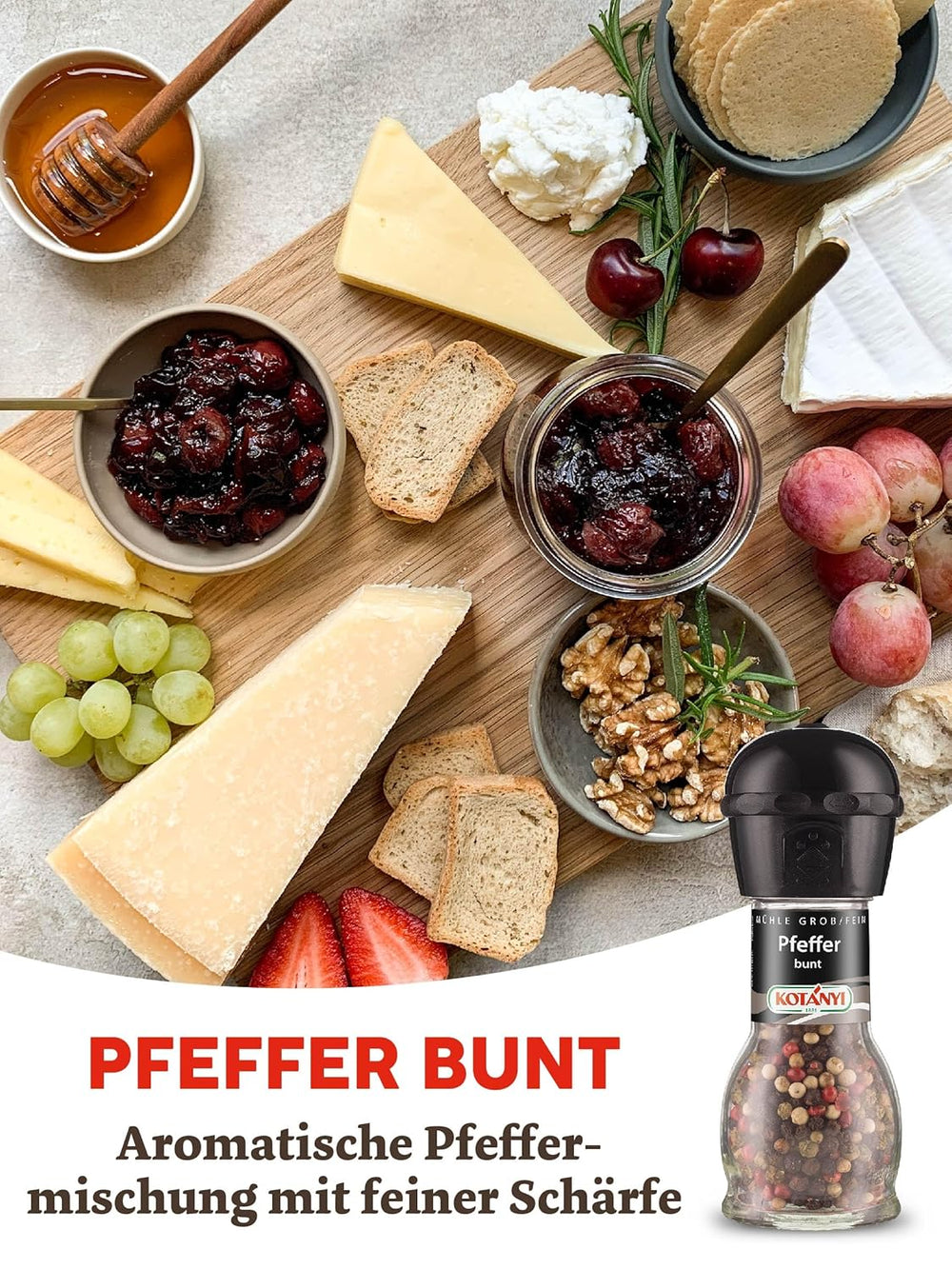 Kotanyi Pfeffer Mühle, panino (1 x 35 g)