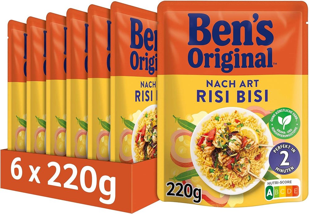 BEN'S ORIGINAL™ Riso espresso messicano 6 x 220 g