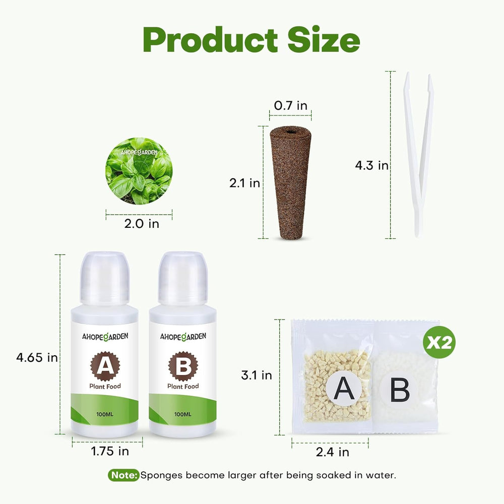 Set di capsule di semi con sistema di coltivazione idroponica per giardinaggio indoor da 40 pezzi - Normale