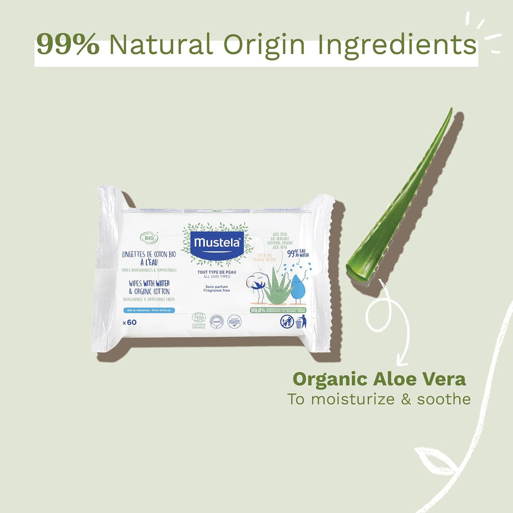 Lingette Coton À L'Eau 60 pz