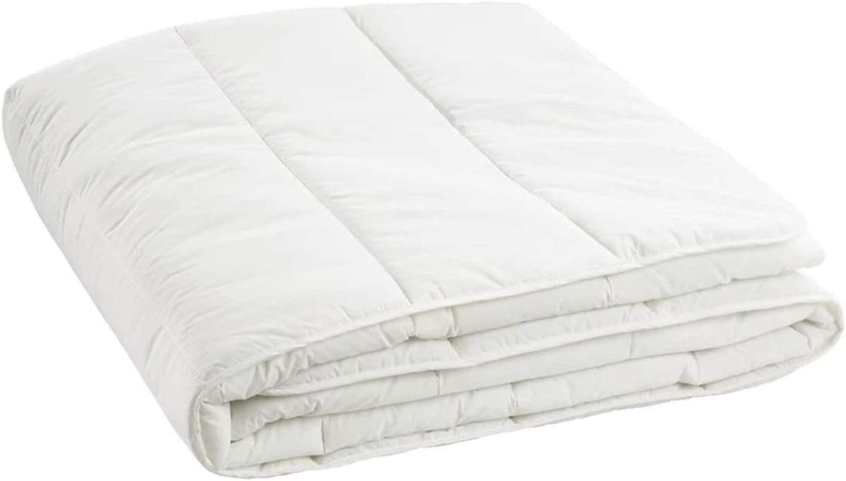 Biancheria da letto Prestige Italiana Piumino Estivo in Microfibra, Bianco, Matrimoniale, Piumini e Trapunte 100% Naty Shop Matrimoniale
