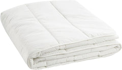 Biancheria da letto Prestige Italiana Piumino Estivo in Microfibra, Bianco, Matrimoniale, Piumini e Trapunte 100% Naty Shop Matrimoniale