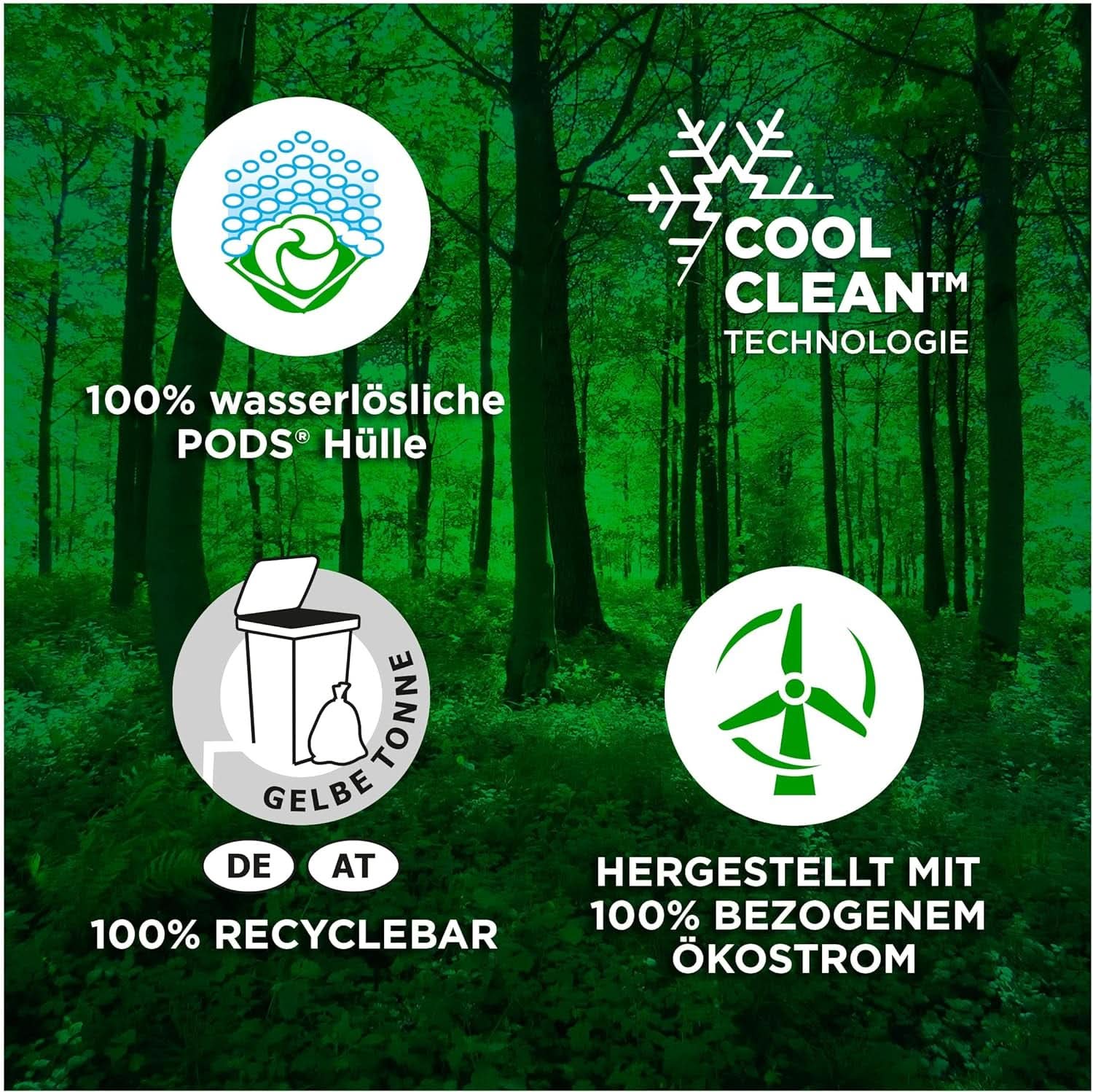 Ariel Allin1 CIALDE, Capsule detersivo liquido Color+ 53 lavaggi, ottima rimozione delle macchie al primo lavaggio Detersivi Rufe Naty Shop