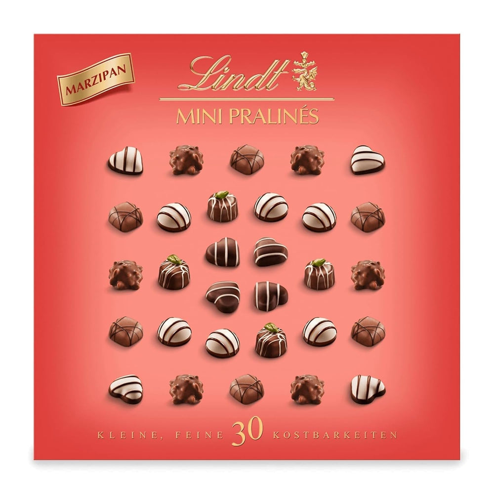 Lindt Chocolate - Mini Praline Al Torrone, 165 grammi, scatola da 36 praline Naty Shop Cioccolatini 163 G Martipan