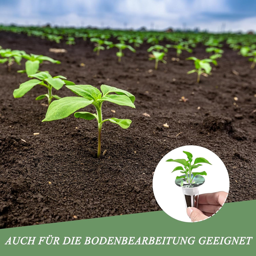 125 spugne per coltivazione, 50 spugne di ricambio per coltivazione, accessori per sistema di avviamento idroponico con 50 etichette, 12 cappucci isolanti, 12 cestini per piante, 1 pinzetta