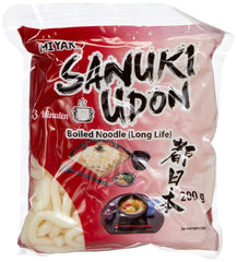 Miyako Sanuki Udon Noodles, Cotti, Confezione da 12 (12 x 200g)
