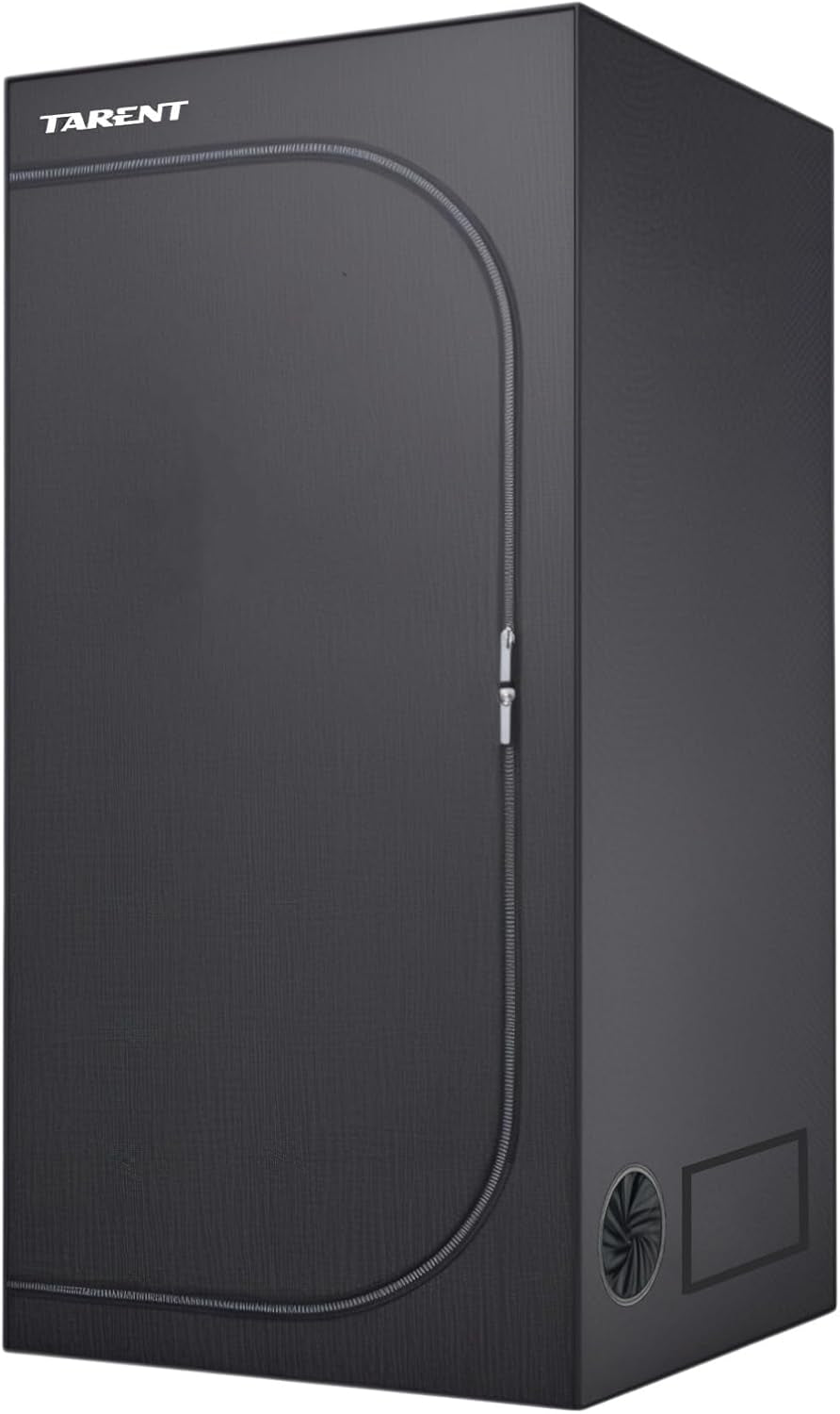 Tenda da coltivazione 80x80x180 cm Tenda da coltivazione con vassoio base impermeabile rimovibile, dimensione ideale per la coltura idroponica